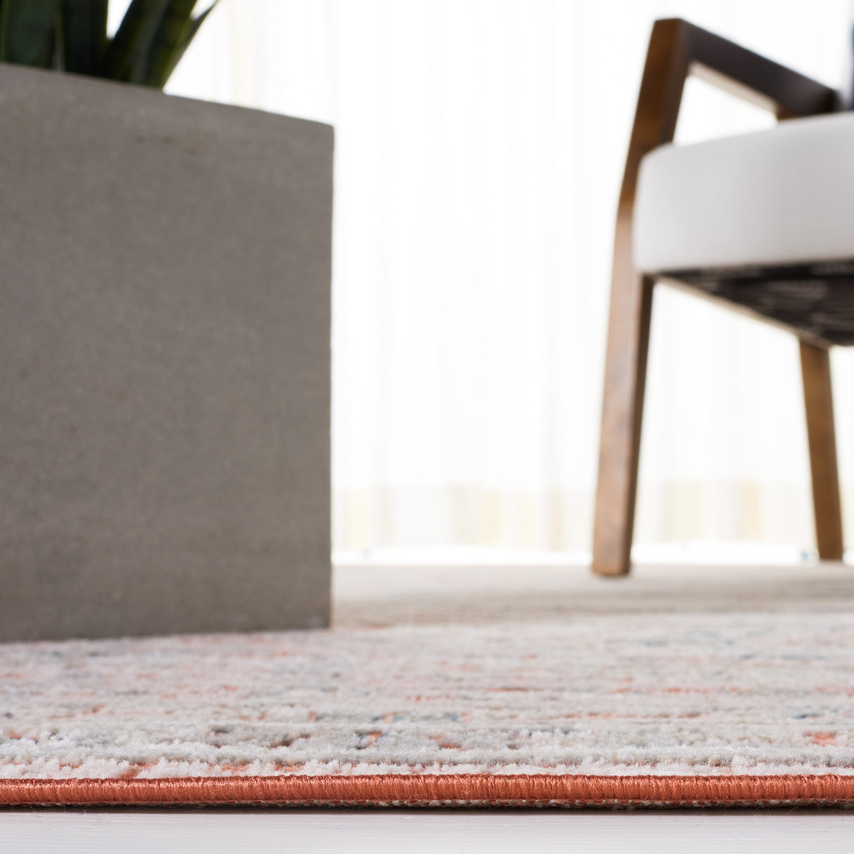Safavieh Madison Mad821P Rust/Ivory Rug.