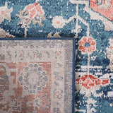 Safavieh Madison Mad836N Navy/Rust Rug.