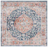 Safavieh Madison Mad836N Navy/Rust Rug.