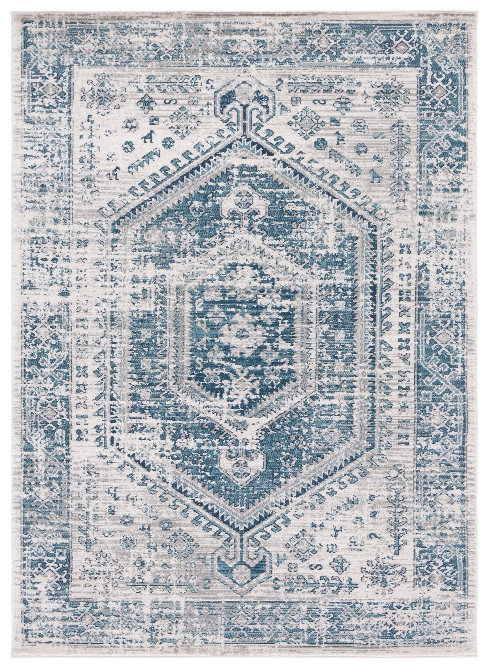 Safavieh Madison Mad864M Blue/Ivory Area Rug