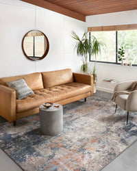 Loloi Maeve Mae-01 Silver/Apricot Area Rug