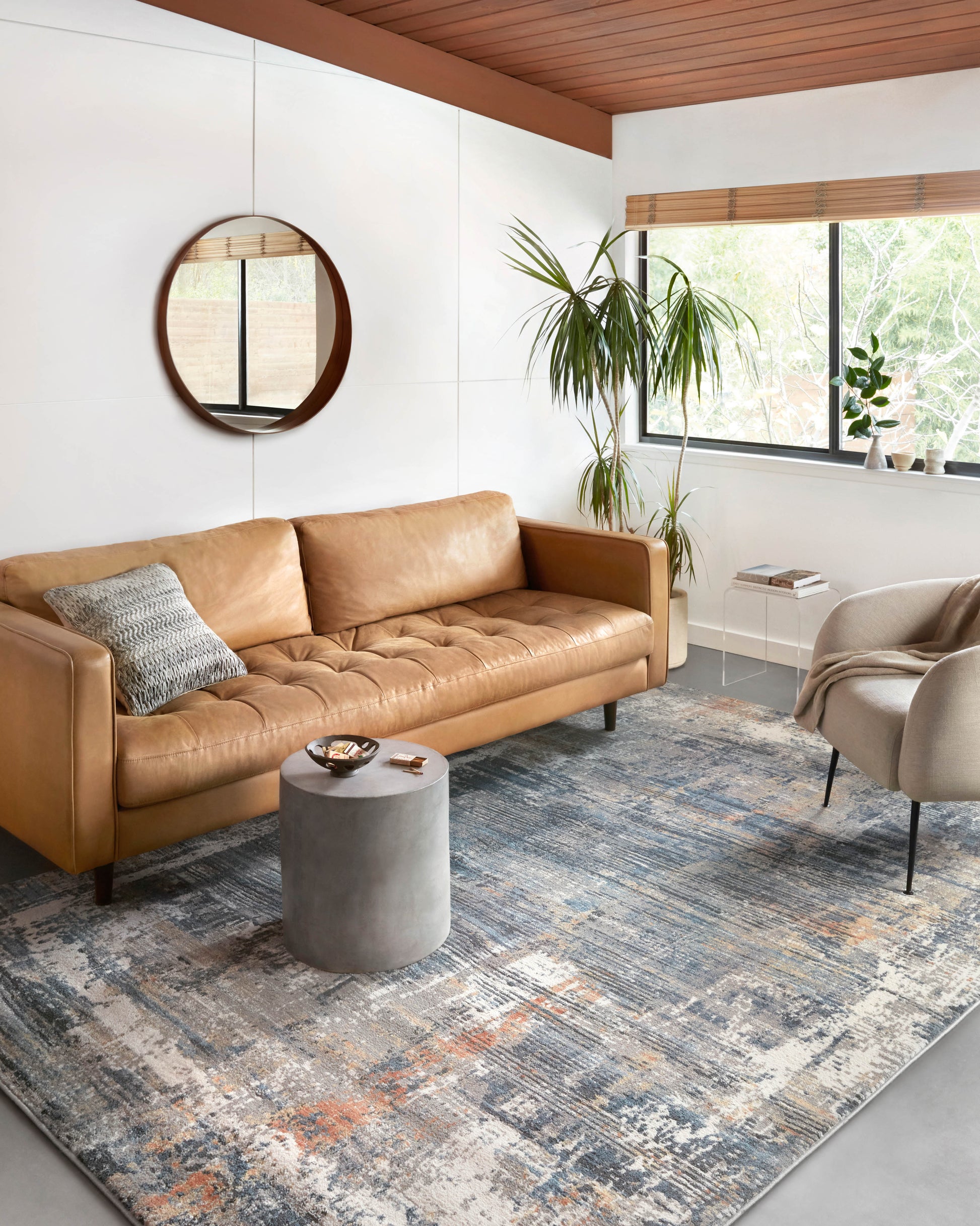 Loloi Maeve Mae-03 Slate/Apricot Area Rug