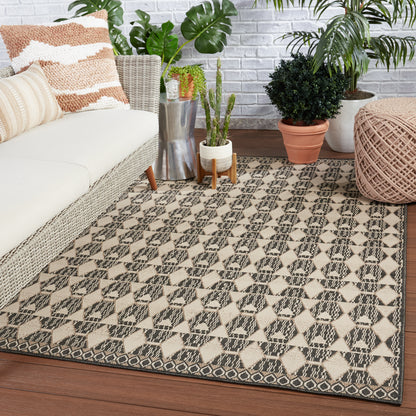 Jaipur Mahaba Maji Mah02 Black/Beige Area Rug