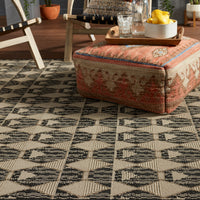 Jaipur Mahaba Maji Mah02 Black/Beige Area Rug