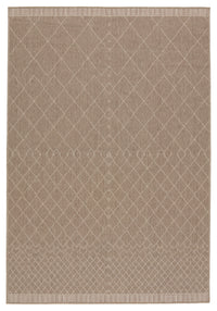 Jaipur Mahaba Almasi Mah05 Dark Taupe/Beige Area Rug