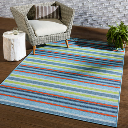 Jaipur Mahaba Lloria Mah10 Blue Area Rug