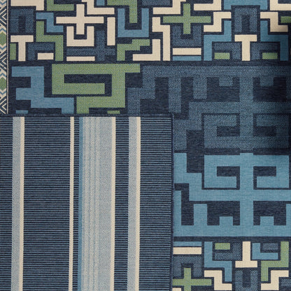 Jaipur Mahaba Arpino Mah11 Blue Area Rug