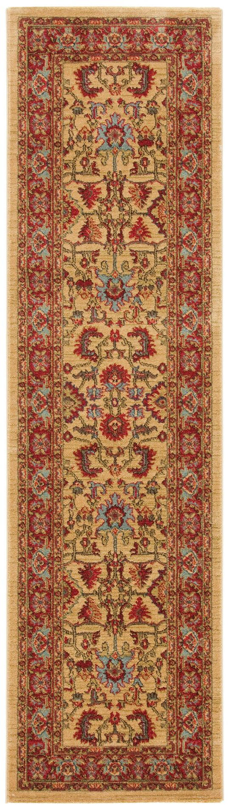 Safavieh Mahal Mah693B Beige/Red Rugs.