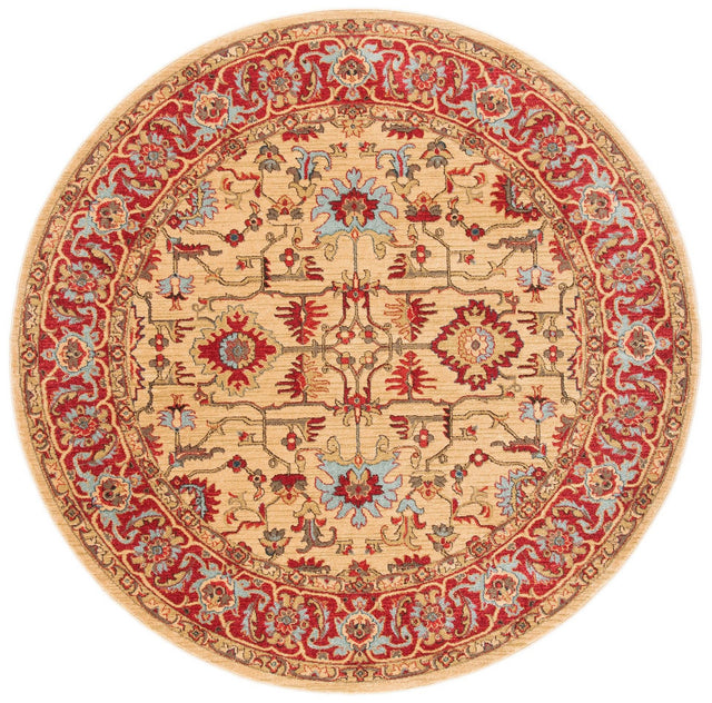 Safavieh Mahal Mah693B Beige/Red Rugs.