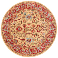 Safavieh Mahal Mah693B Beige/Red Area Rug