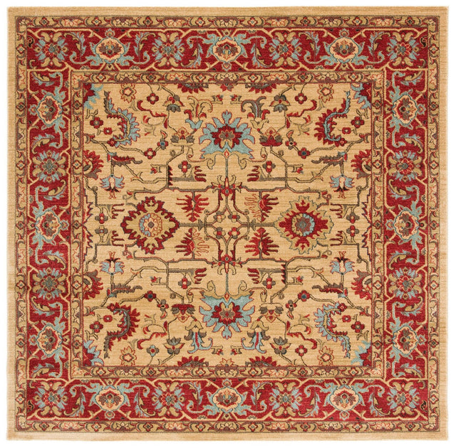 Safavieh Mahal Mah693B Beige/Red Rugs.