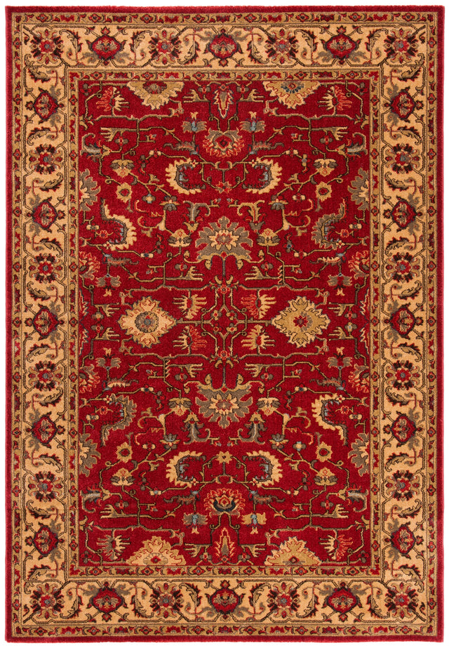 Safavieh Mahal Mah693Q Red/Beige Rugs.