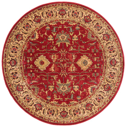 Safavieh Mahal Mah693Q Red/Beige Area Rug