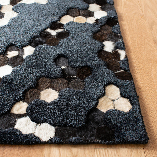 Safavieh Manhattan Man101Z Black Rug.