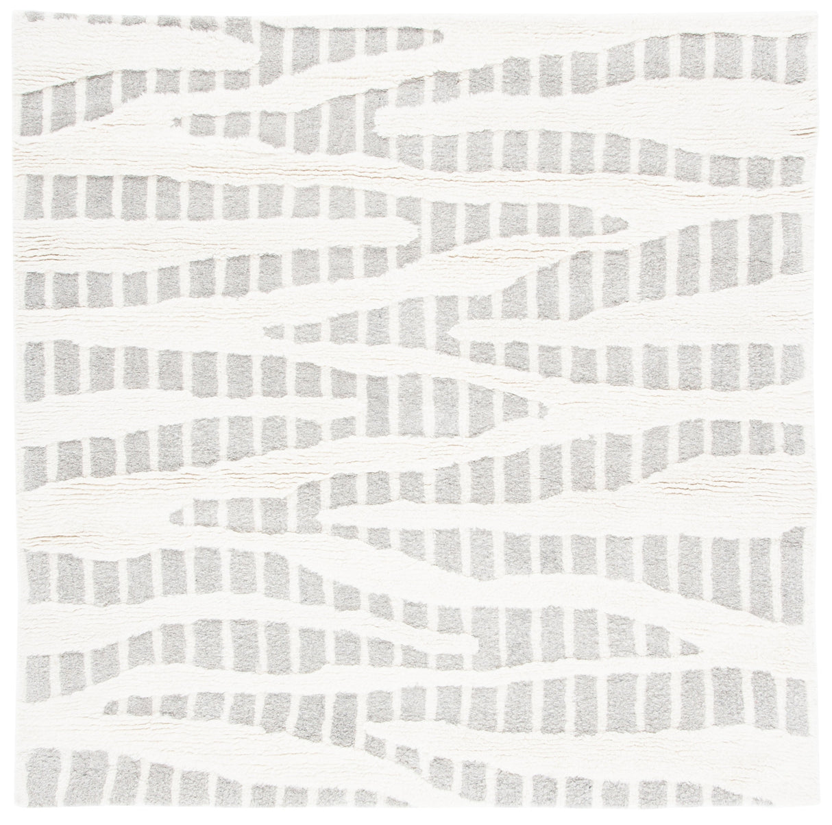 Safavieh Manhattan Man159F Grey/Ivory Rugs.