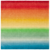 Safavieh Manhattan Man175M Blue/Red Rug.