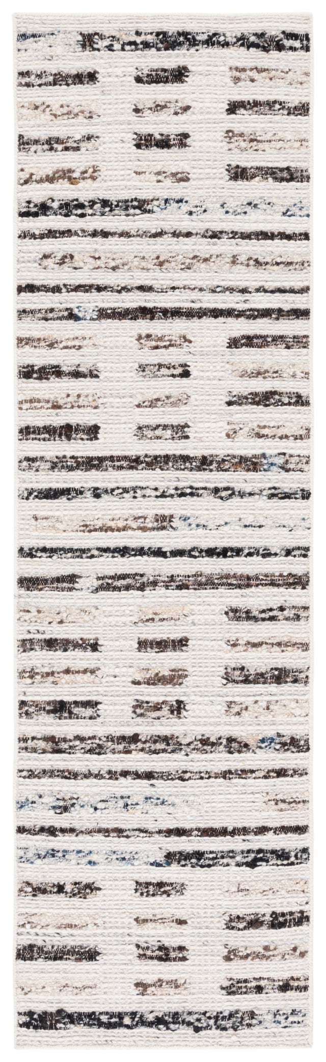 Safavieh Manhattan Man350A Ivory/Dark Brown Rug.
