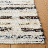Safavieh Manhattan Man350A Ivory/Dark Brown Rug.