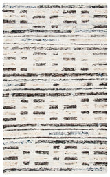 Safavieh Manhattan Man350A Ivory/Dark Brown Rug.