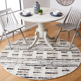 Safavieh Manhattan Man350A Ivory/Dark Brown Rug.
