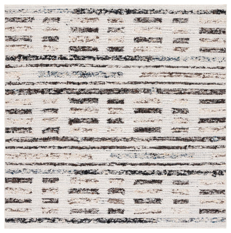 Safavieh Manhattan Man350A Ivory/Dark Brown Rug.