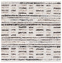 Safavieh Manhattan Man350A Ivory/Dark Brown Rug.