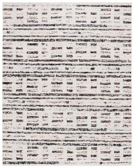 Safavieh Manhattan Man350A Ivory/Dark Brown Rug.