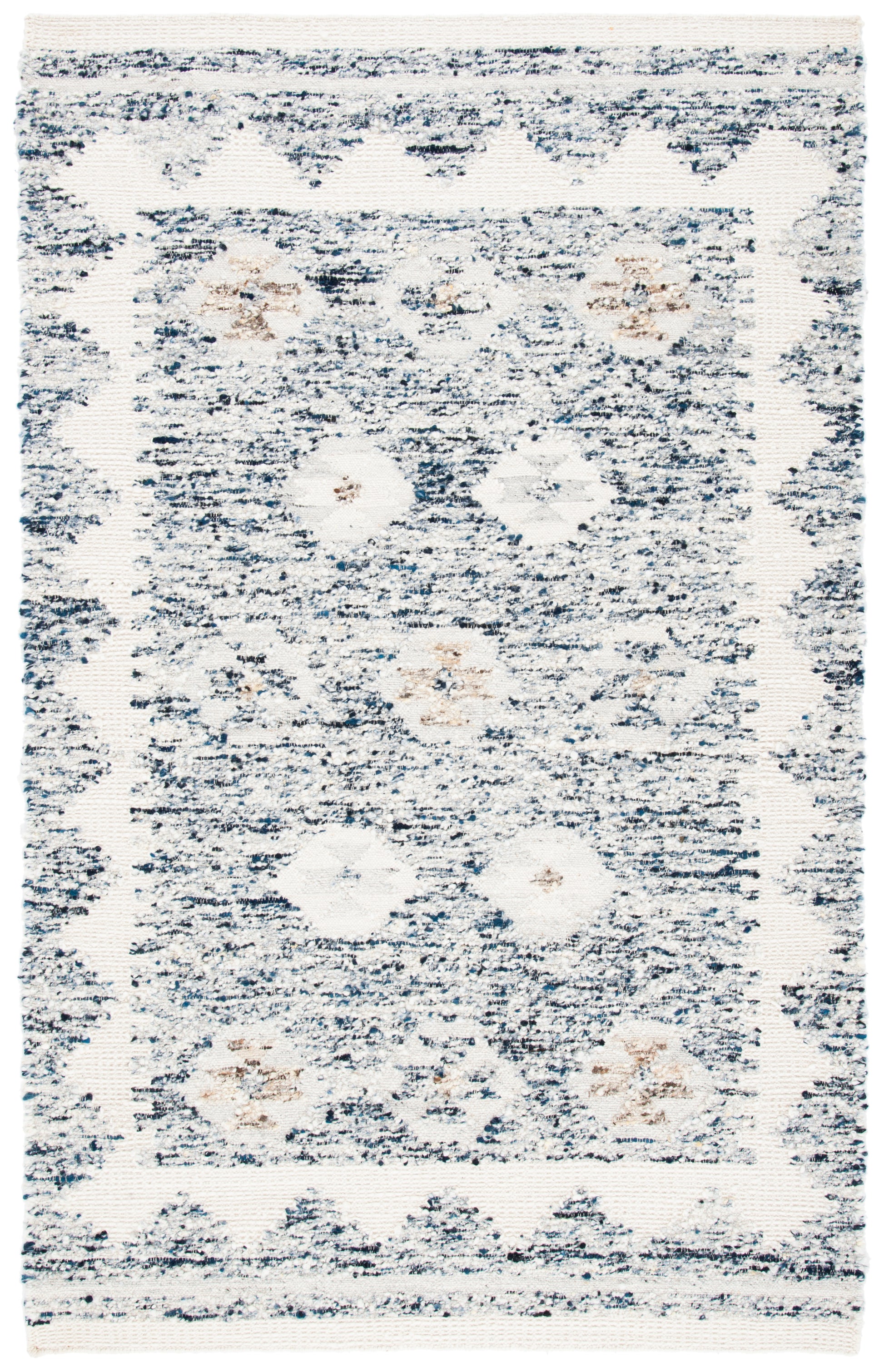 Safavieh Manhattan Man351A Ivory/Blue Area Rug