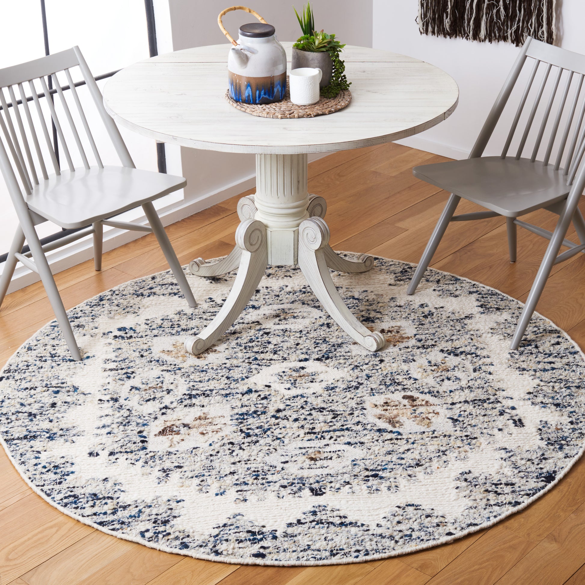 Safavieh Manhattan Man351A Ivory/Blue Area Rug