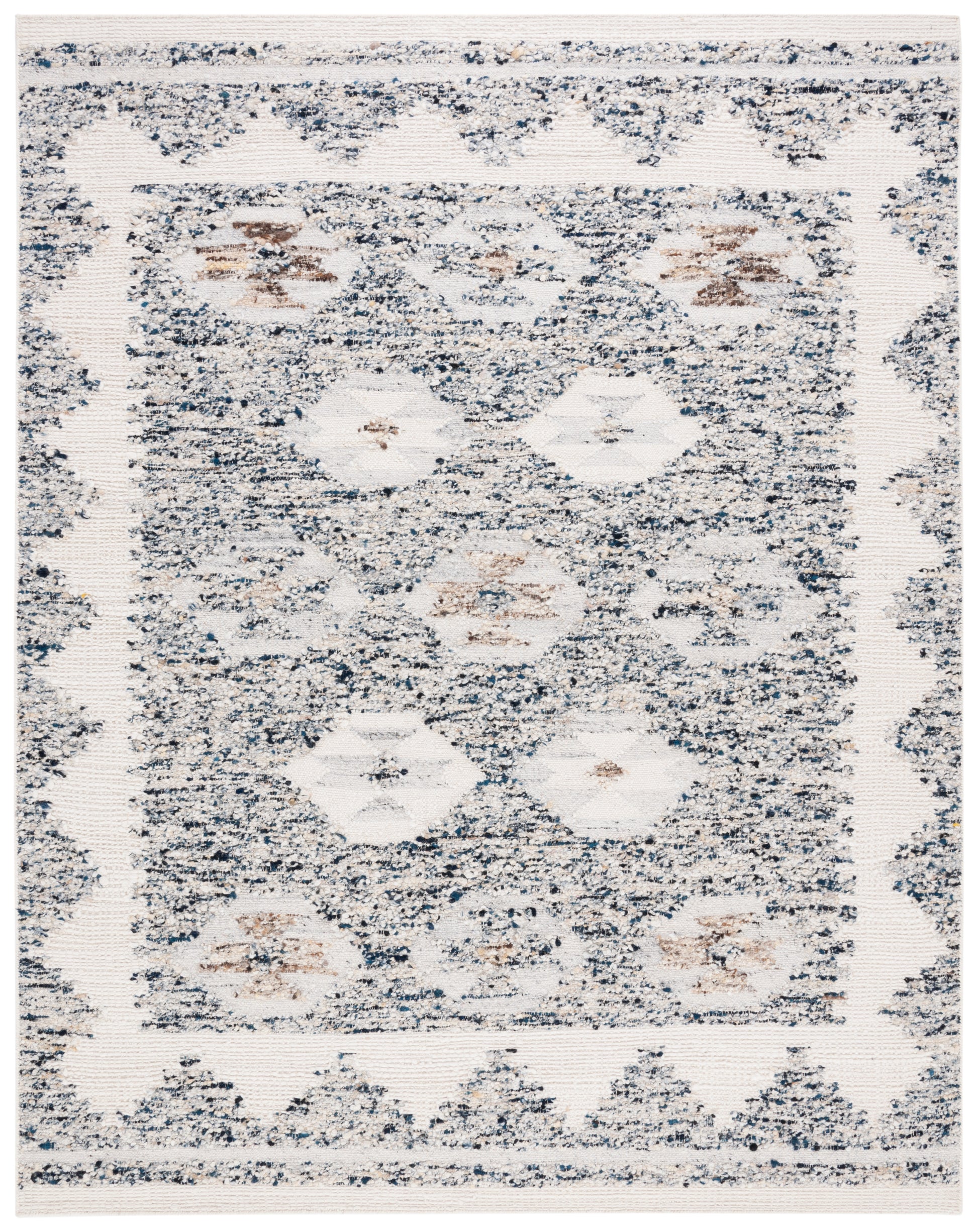 Safavieh Manhattan Man351A Ivory/Blue Area Rug