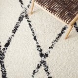 Safavieh Manhattan Man352A Ivory/Black Rug.