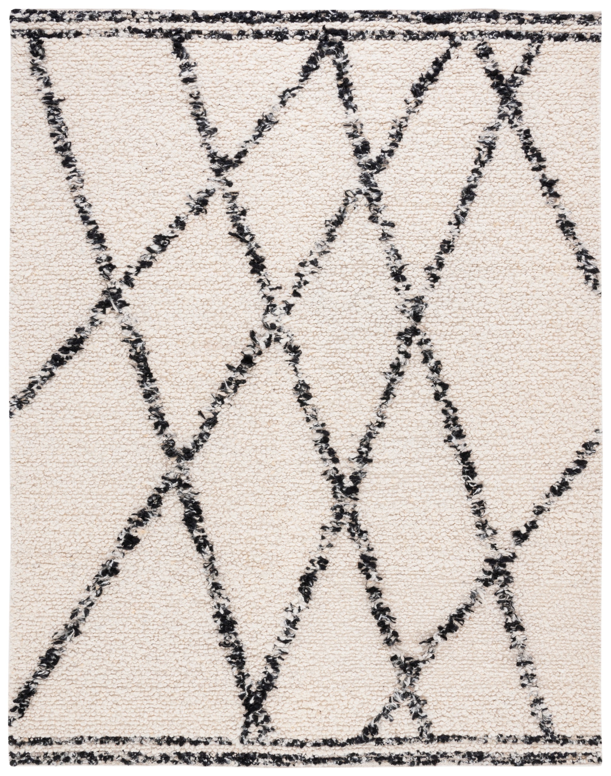 Safavieh Manhattan Man352A Ivory/Black Area Rug