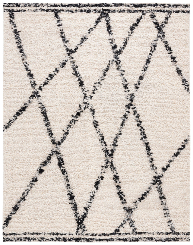 Safavieh Manhattan Man352A Ivory/Black Rug.