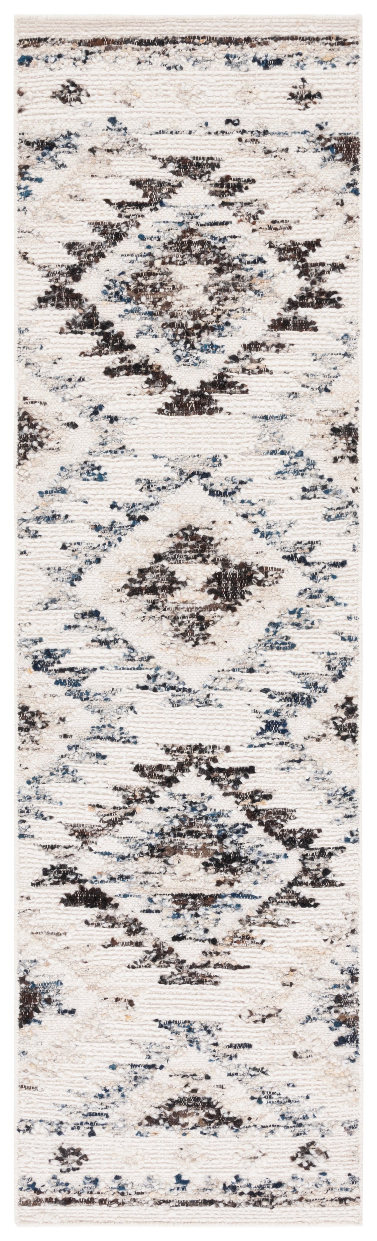 Safavieh Manhattan Man354A Ivory/Charcoal Rug.