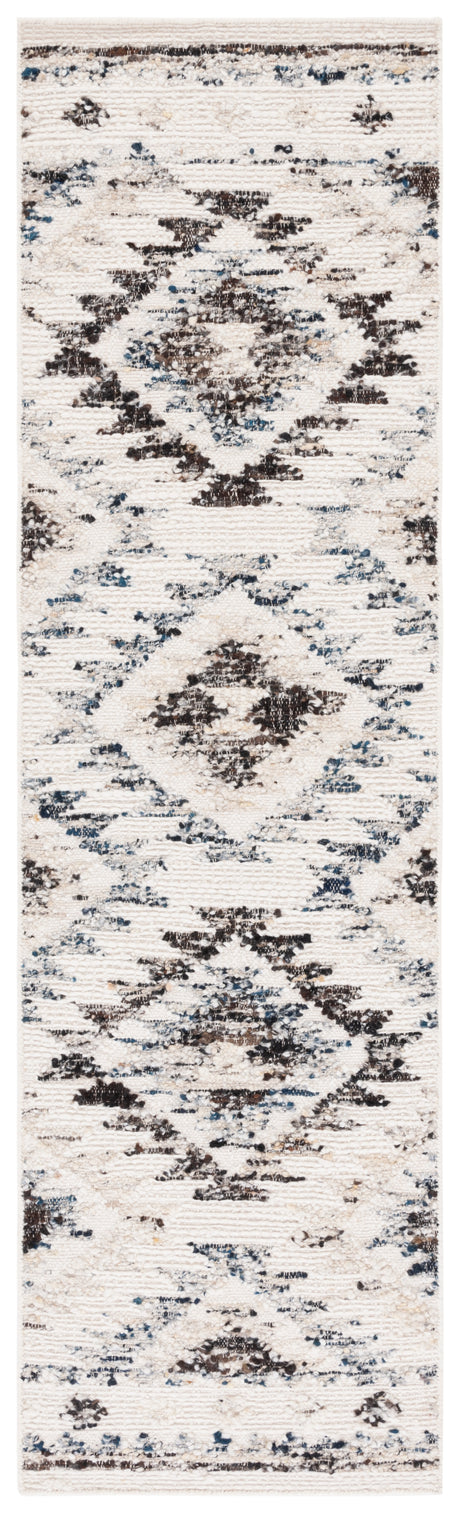 Safavieh Manhattan Man354A Ivory/Charcoal Rug.