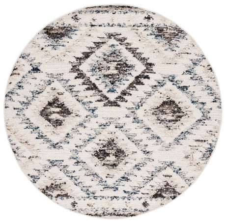 Safavieh Manhattan Man354A Ivory/Charcoal Rug.