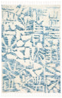 Safavieh Manhattan Man462M Ivory/Blue Rugs.