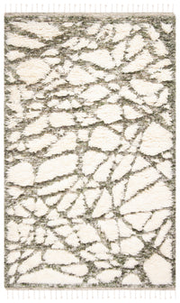 Safavieh Manhattan Man463W Ivory/Sage Area Rug