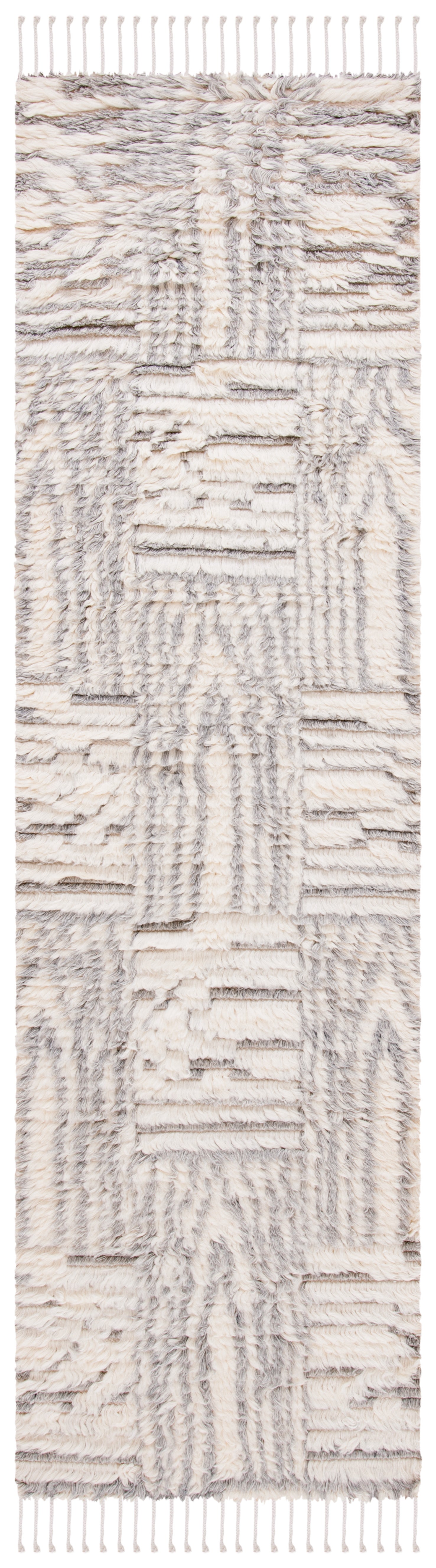 Safavieh Manhattan Man464F Ivory/Grey Area Rug