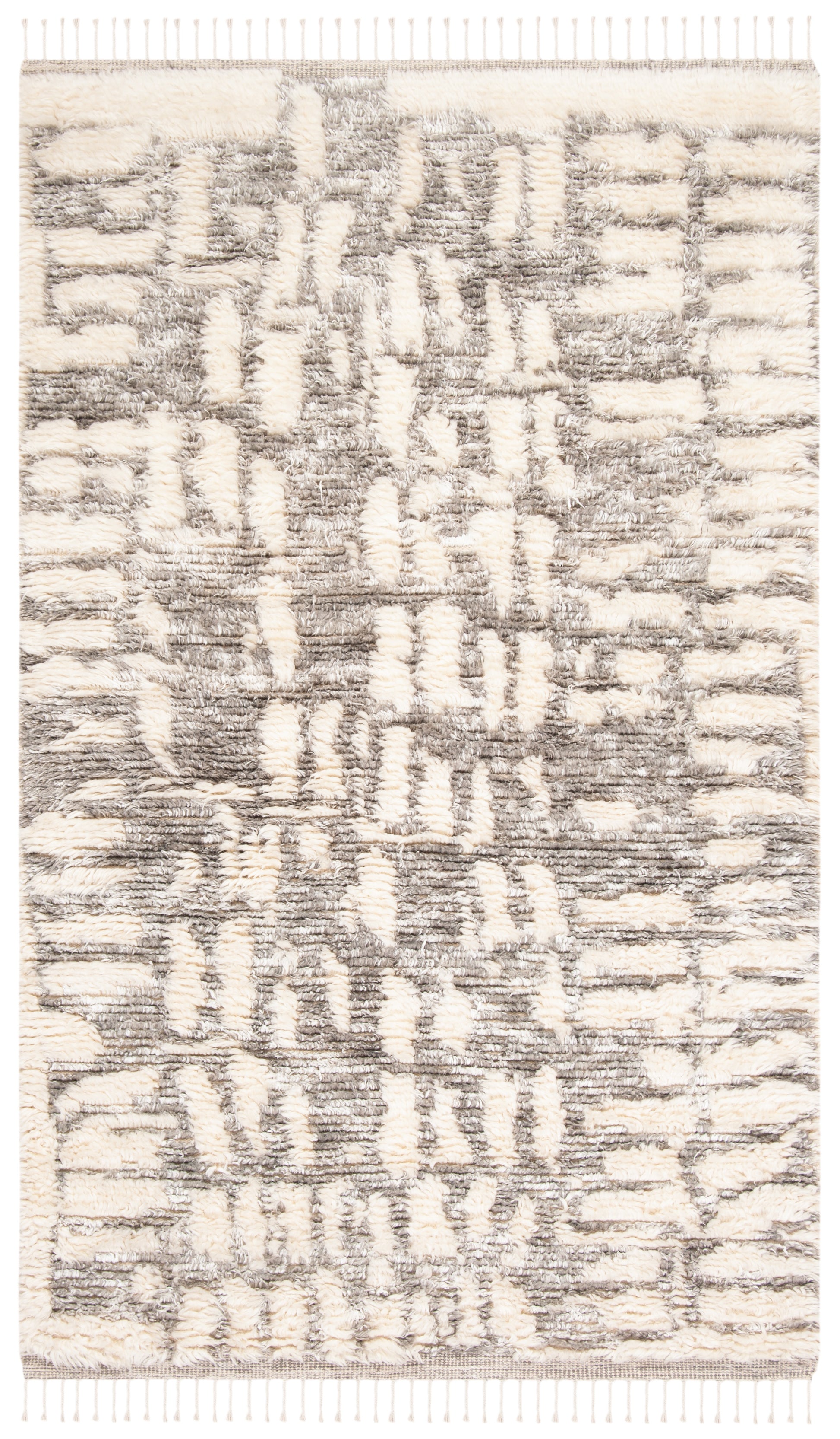 Safavieh Manhattan Man469F Ivory/Grey Area Rug