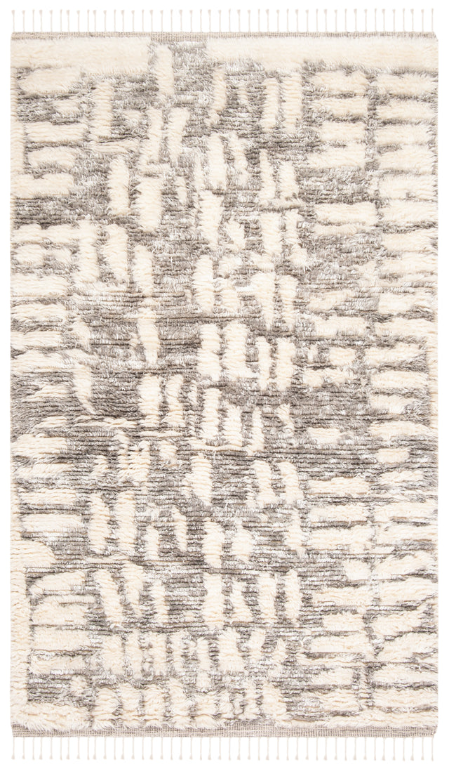 Safavieh Manhattan Man469F Ivory/Grey Rugs.