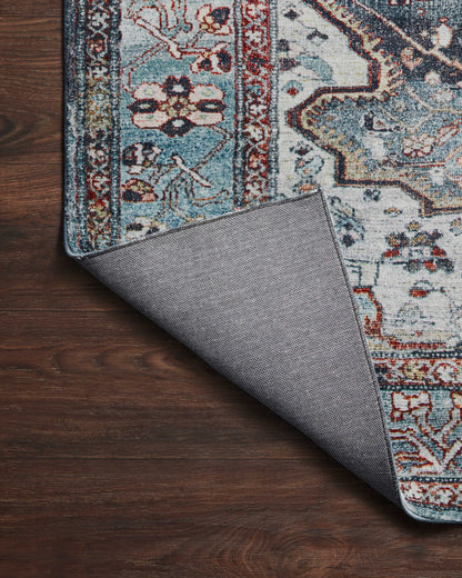 Loloi Margot Mat-05 Ocean/Brick Area Rug