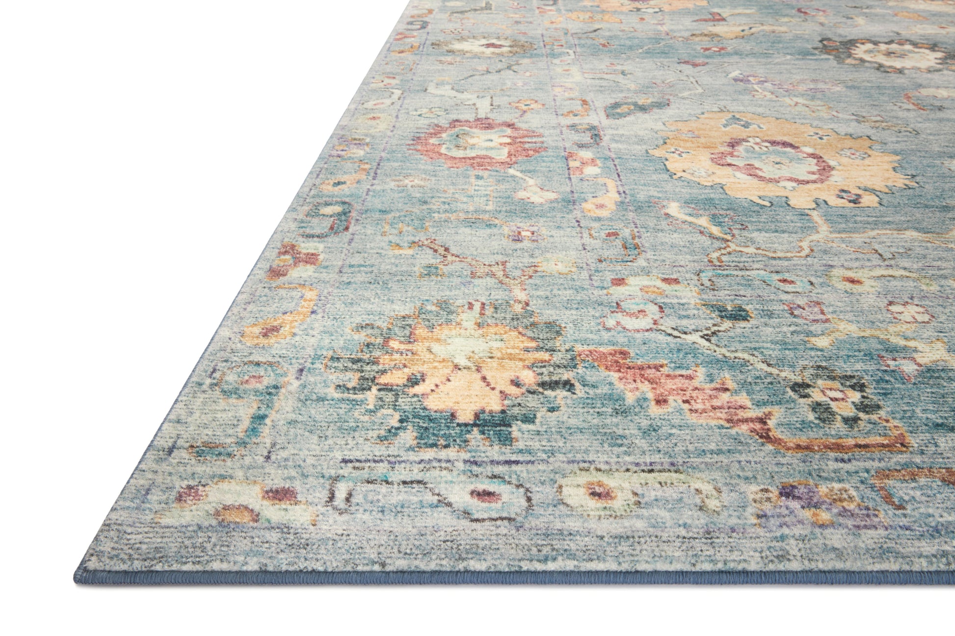 Loloi Margot Mat-06 Denim/Multi Area Rug