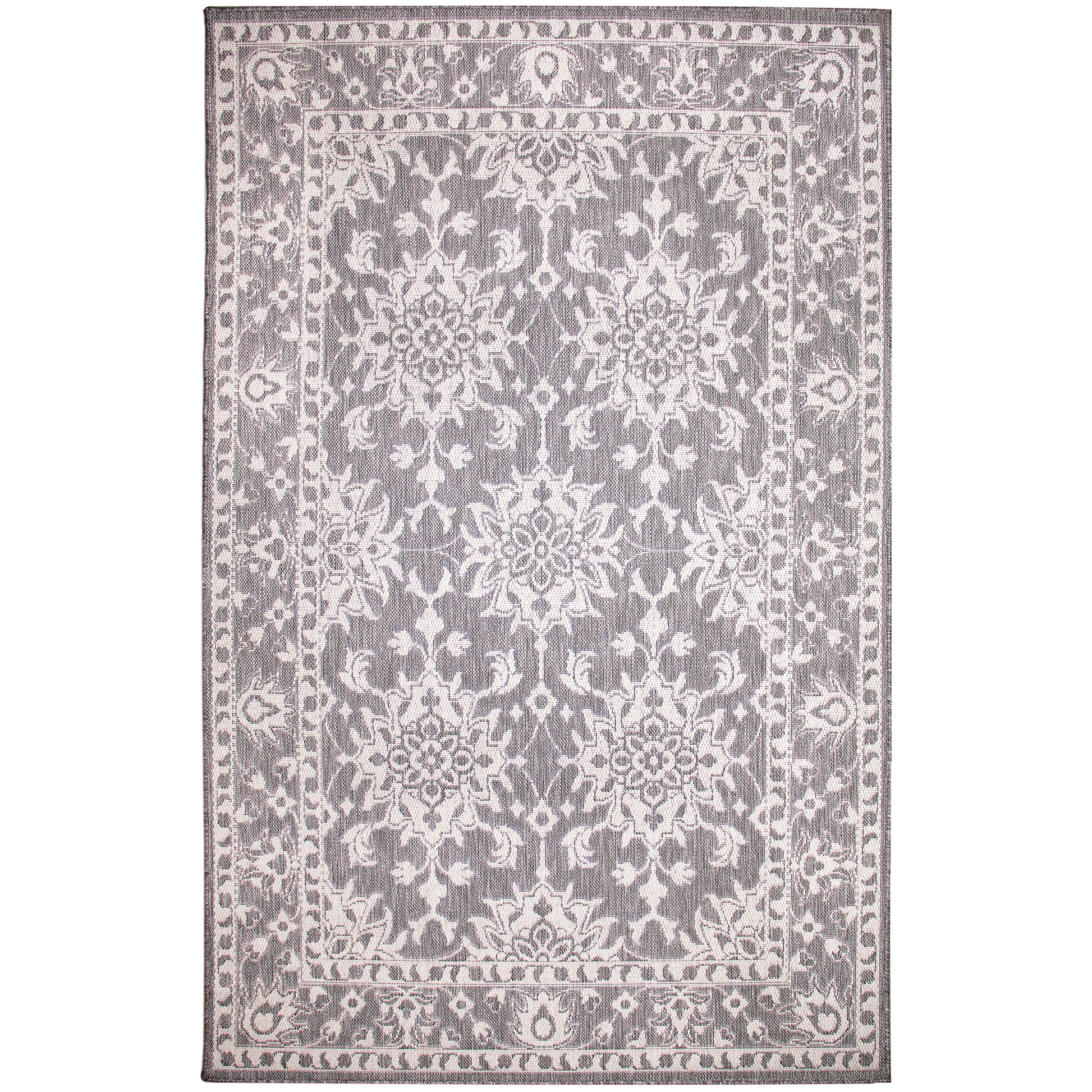 Liora Manne Malibu Kashan 8224/47 Grey Area Rug