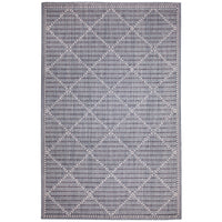 Liora Manne Malibu Checker Diamond 8225/33 Navy Area Rug