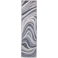 Liora Manne Malibu Waves 8222/33 Navy Area Rug