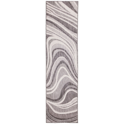 Liora Manne Malibu Waves 8222/47 Grey Area Rug