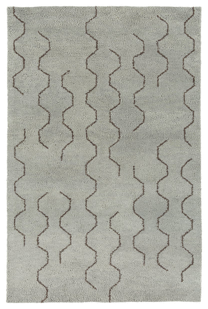 Kaleen Micha Mca95-77 Silver, Brown Area Rug