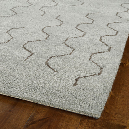 Kaleen Micha Mca95-77 Silver, Brown Area Rug