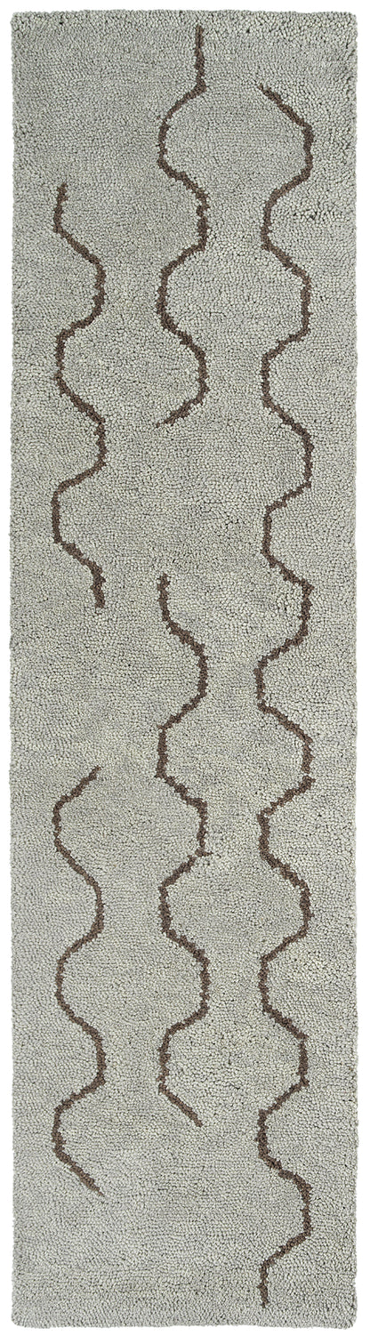 Kaleen Micha Mca95-77 Silver, Brown Area Rug